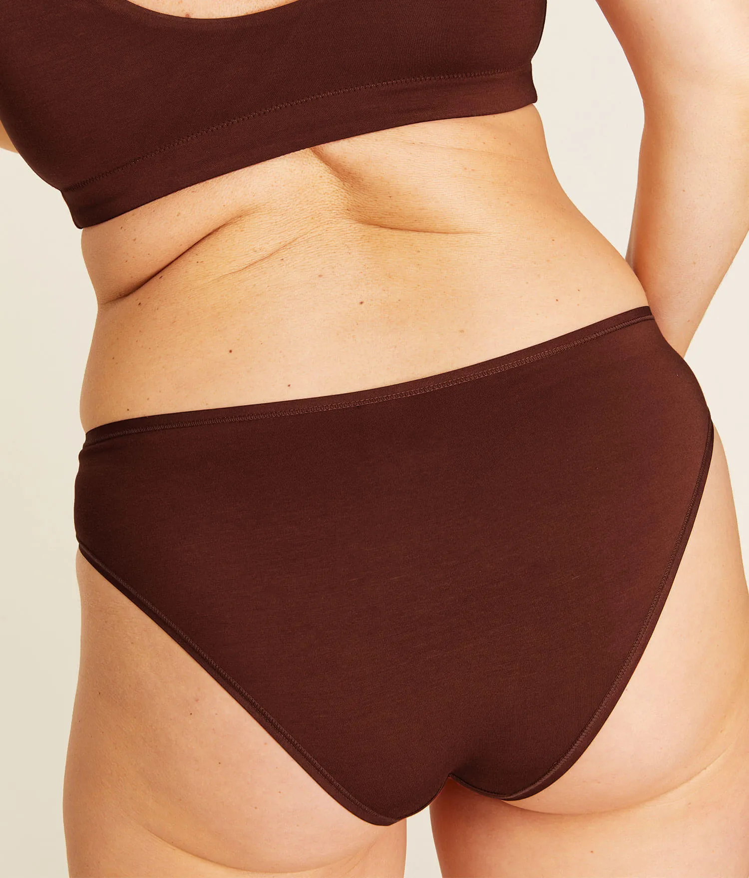 The Bikini Panty - Rayon - Earth sold by Andie product image thumbnail 3