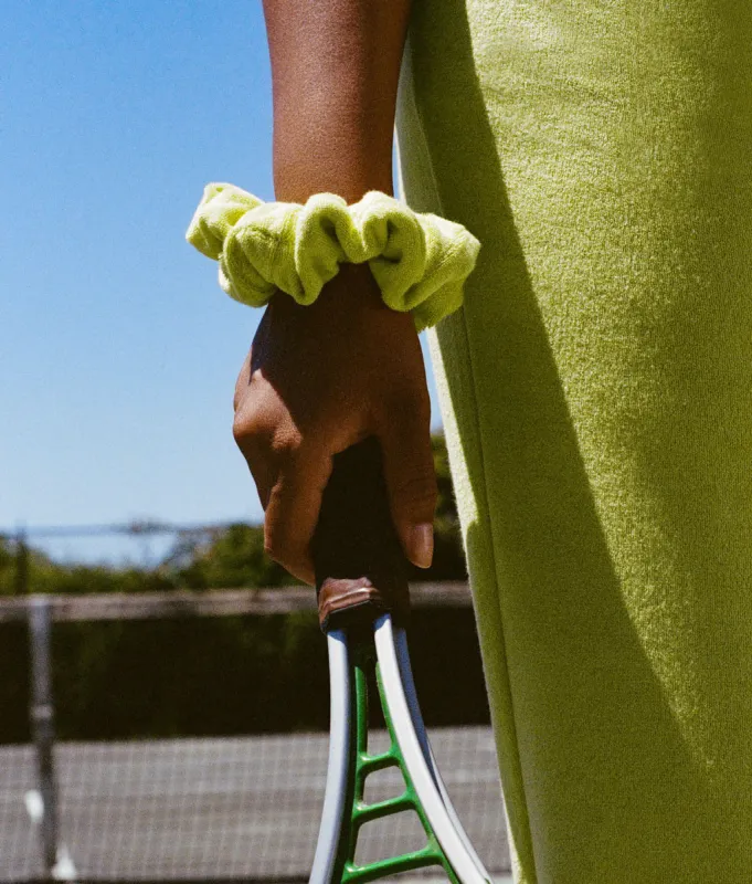 The Manda Scrunchie - Terry - Honeysuckle sold by Andie