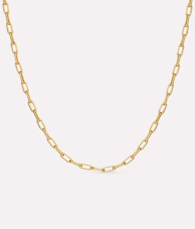 Laura Slim Link Chain Necklace - Ana Luisa sold by Andie
