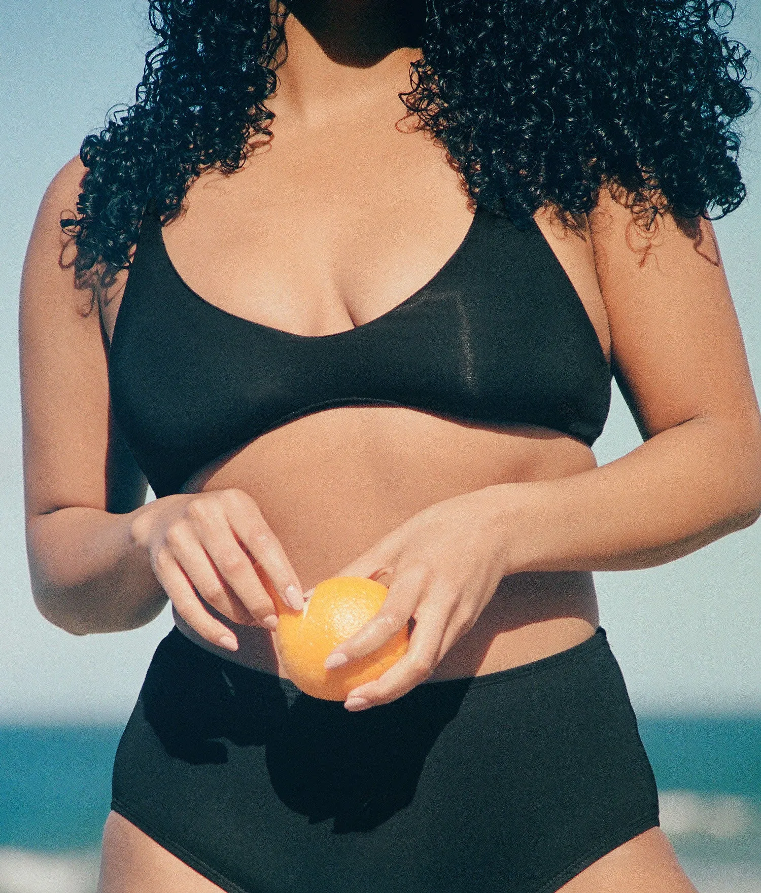 The Valencia Bikini Top - Flat - Black sold by Andie product image thumbnail 5