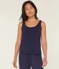 The Scoop Tank - Bamboo Jersey - Eclipse sold by Andie