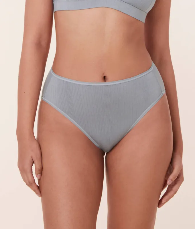 The High Waist Hipster Panty - Cloud - Stardust sold by Andie
