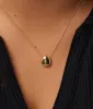 Pebble Mini Gold Pendant Necklace - Ana Luisa sold by Andie