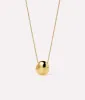 Pebble Mini Gold Pendant Necklace - Ana Luisa sold by Andie