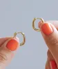 Rox Small Gold Hoop Earrings - Ana Luisa sold by Andie