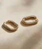 Rox Small Gold Hoop Earrings - Ana Luisa sold by Andie