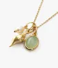 Gold Charm Necklace - Ocean sold by Andie