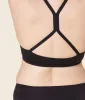 The Marina Bikini Top - Eco Nylon - Black sold by Andie