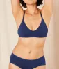 The Plunge Bralette - Rayon - Midnight sold by Andie