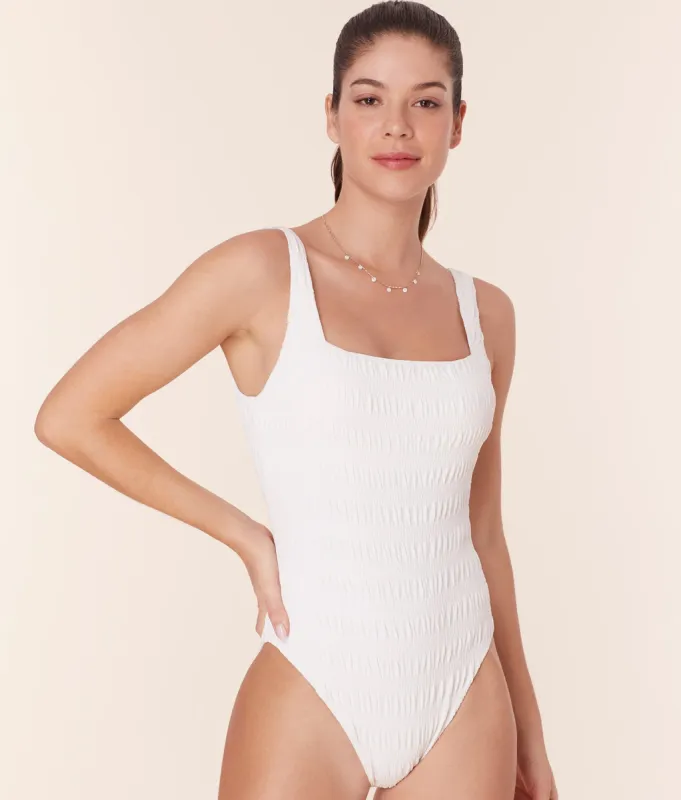 The Miami One Piece - Smocked - Sugar - Classic sold by Andie