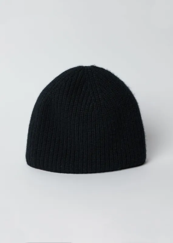 Cashmere Chunky Beanie - Black - Hat Attack sold by Andie