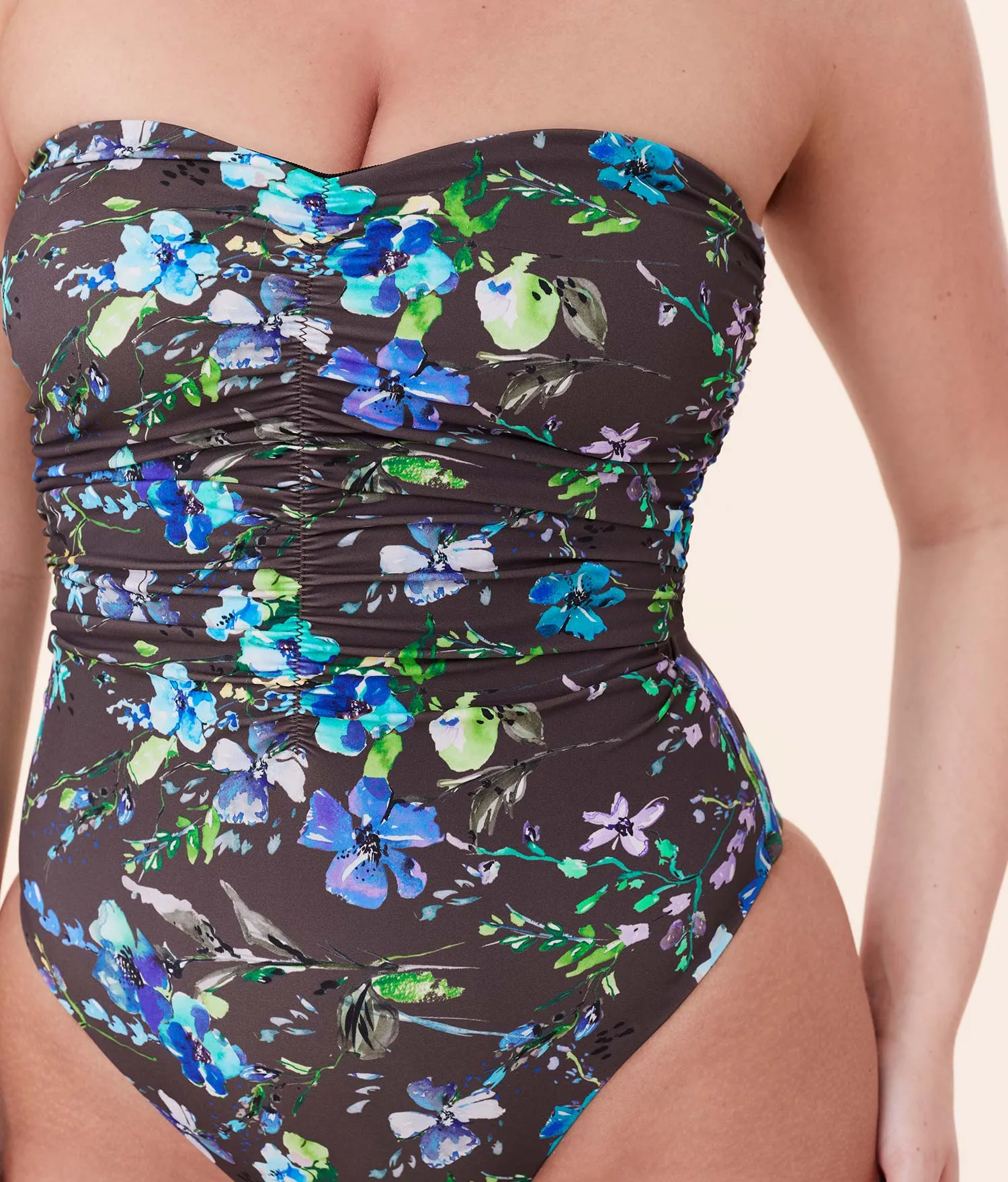The Pana One Piece - Eco Nylon - Wildflowers - Long Torso sold by Andie product image thumbnail 4