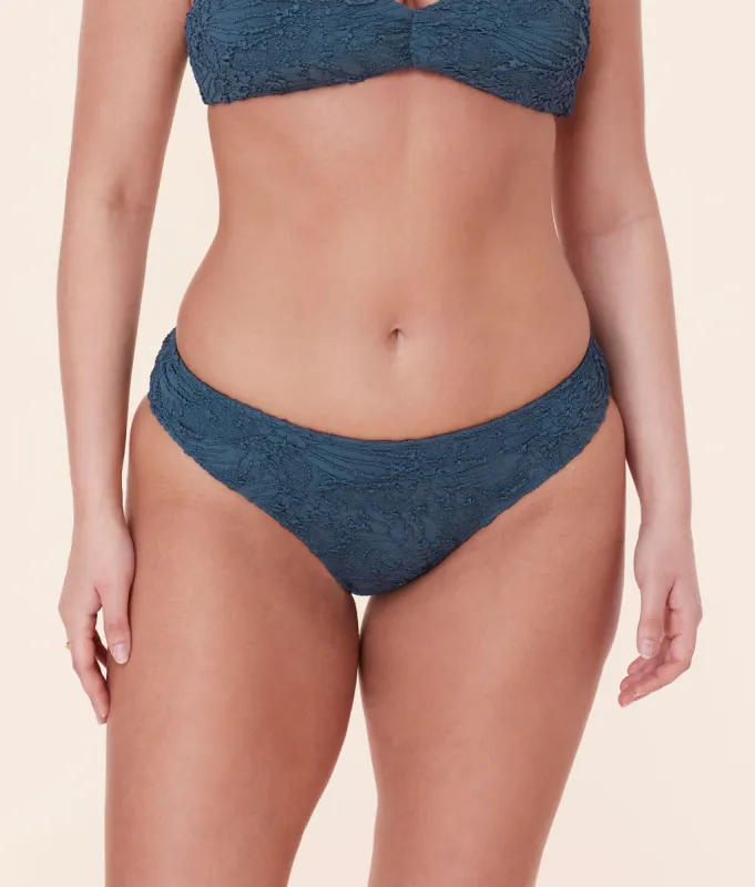 The Classic Bikini Bottom - Popcorn Floral - Stargazer sold by Andie