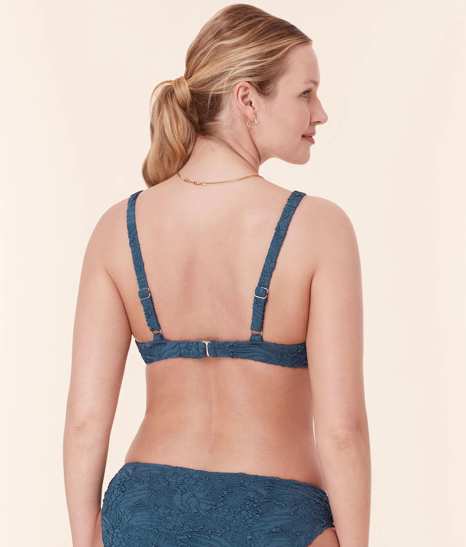 The Sicily Bikini Top - Popcorn Floral - Stargazer sold by Andie product image thumbnail 3