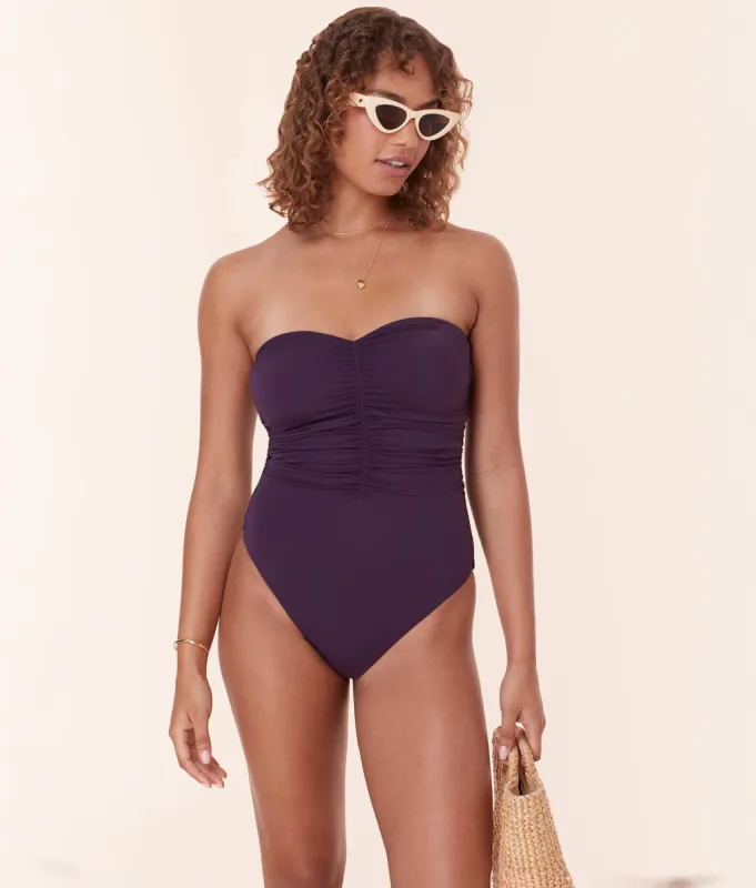 The Pana One Piece - Eco Nylon - Acai - Classic sold by Andie