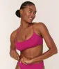 The Fiji Bikini Top - Eco Nylon - Magenta sold by Andie