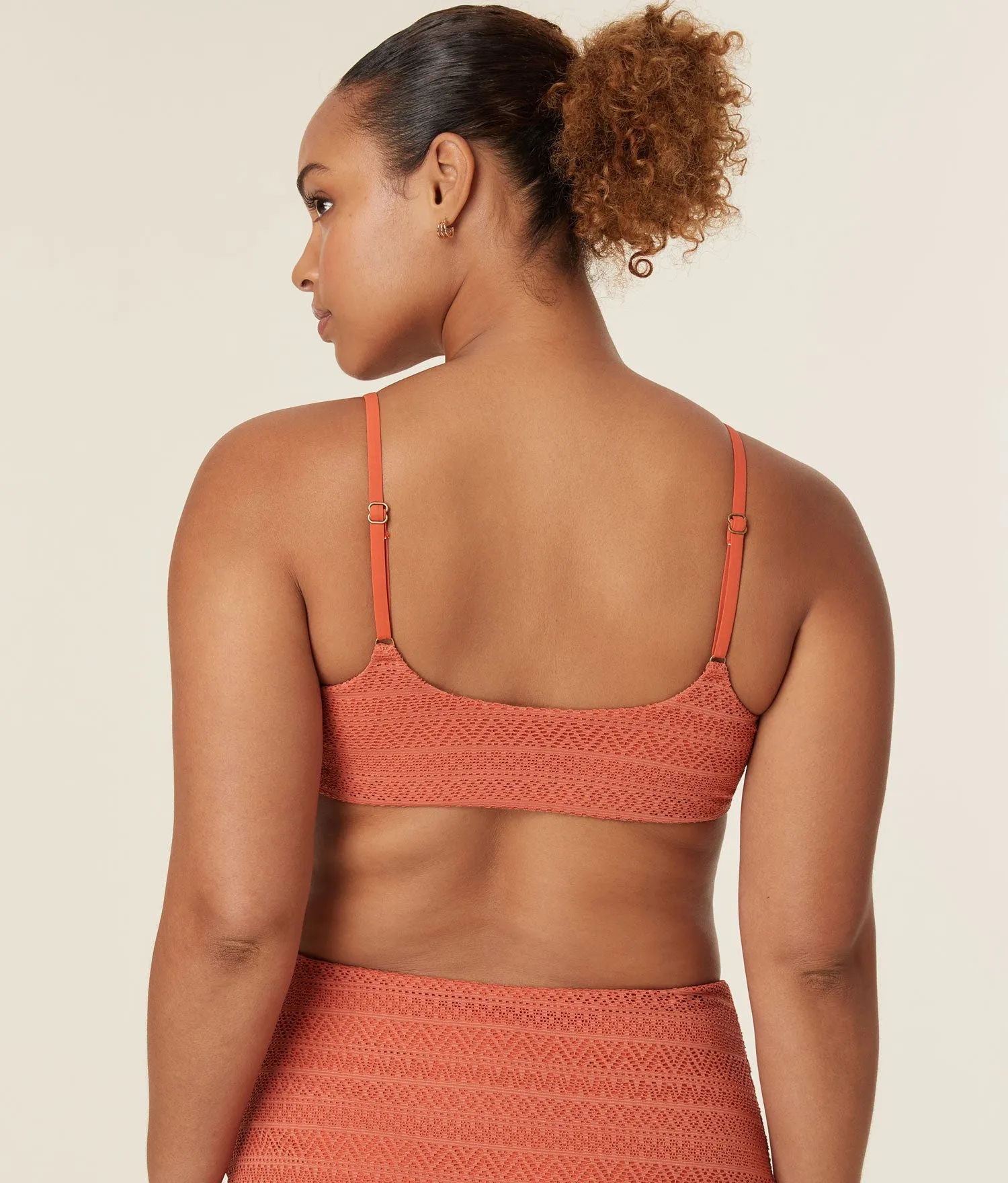 The Maui Bikini Top - Crochet Lace - Cedar sold by Andie product image thumbnail 2