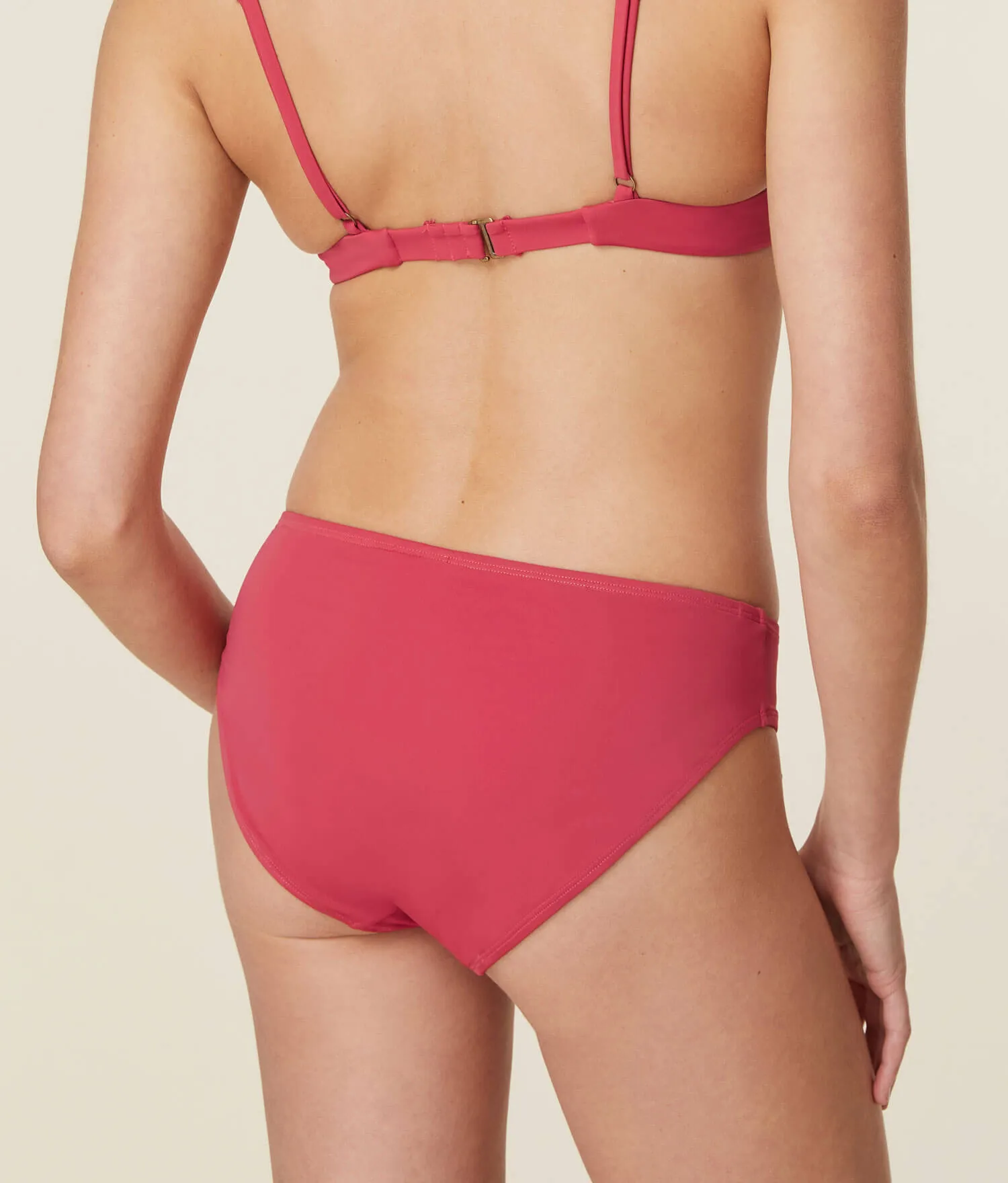 The Classic Bikini Bottom - Eco Nylon - Rosette sold by Andie product image thumbnail 2
