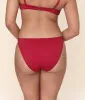 The Bonita Bikini Bottom - Eco Nylon - Garnet sold by Andie