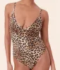 The Lanikai One Piece - Eco Nylon - Leopard - Classic sold by Andie