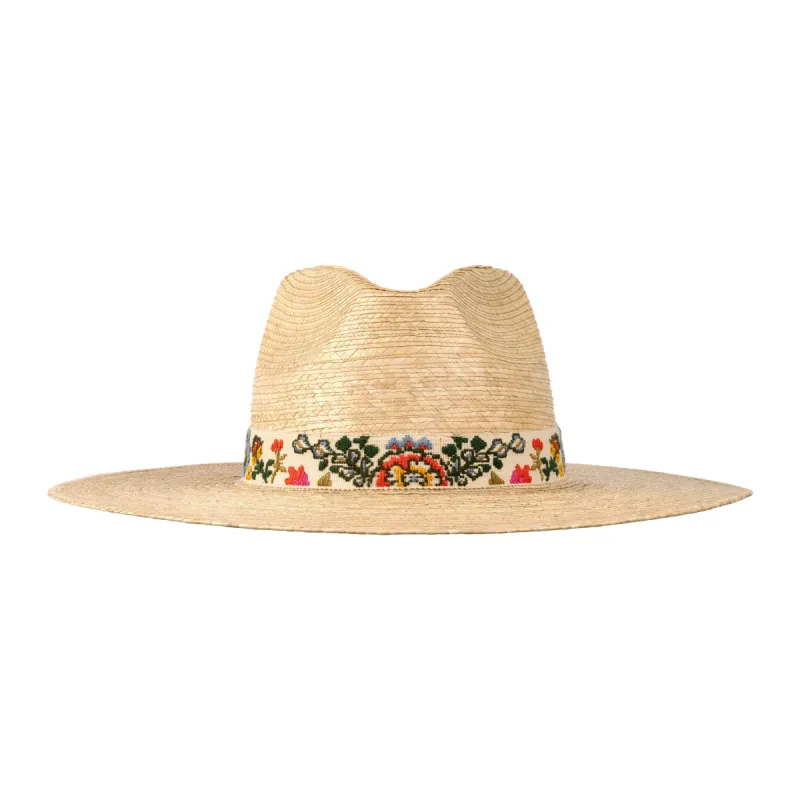 Tropical Embroidered Hat sold by Andie