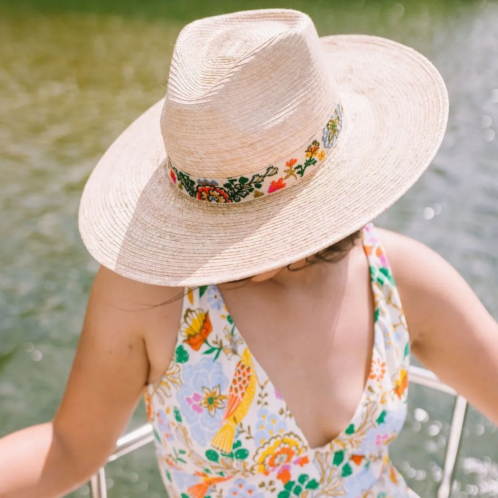 Tropical Embroidered Hat sold by Andie product image thumbnail 2