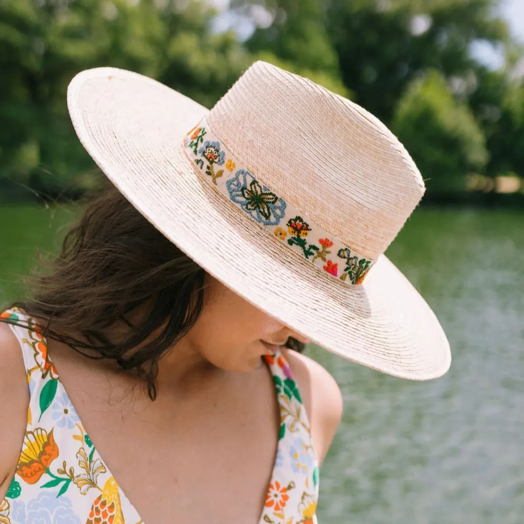 Tropical Embroidered Hat sold by Andie product image thumbnail 4