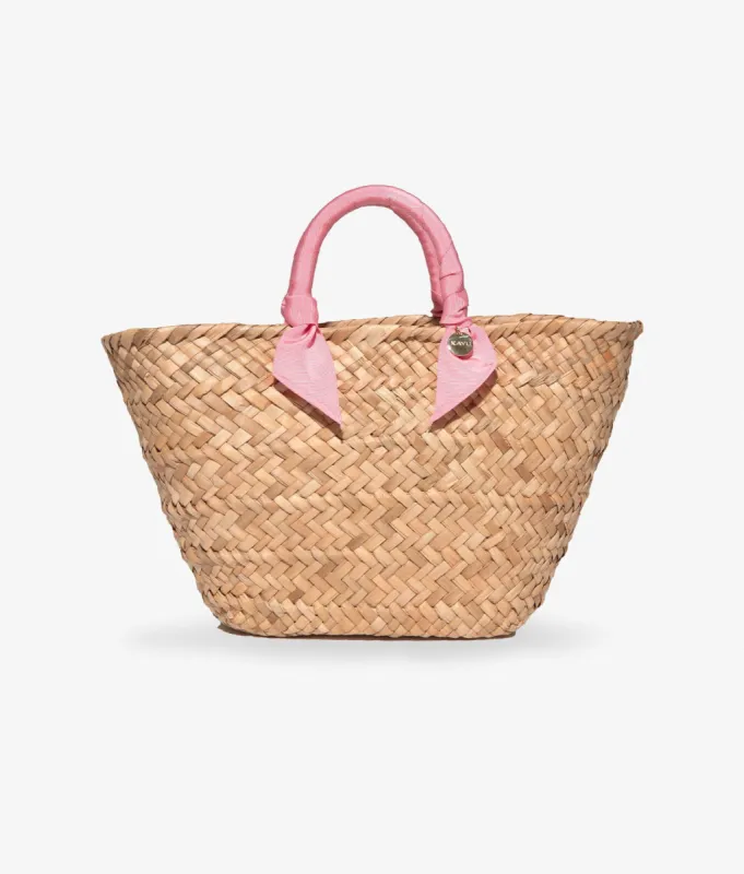 Kayu x @BarbieStyle™ Ribbon Straw Tote - Kayu sold by Andie