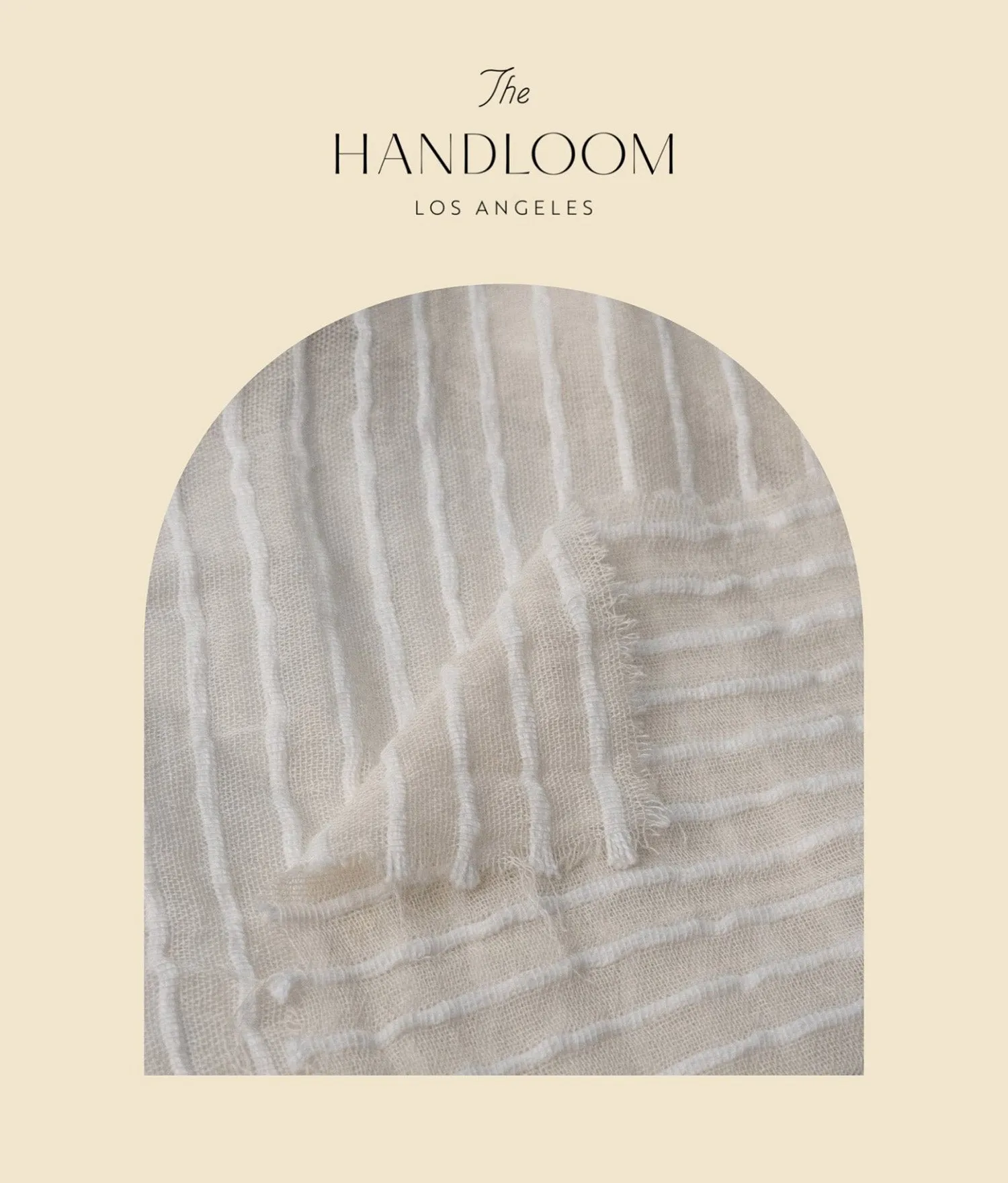 The Handloom Ava Kimono - White Stripes sold by Andie product image thumbnail 5
