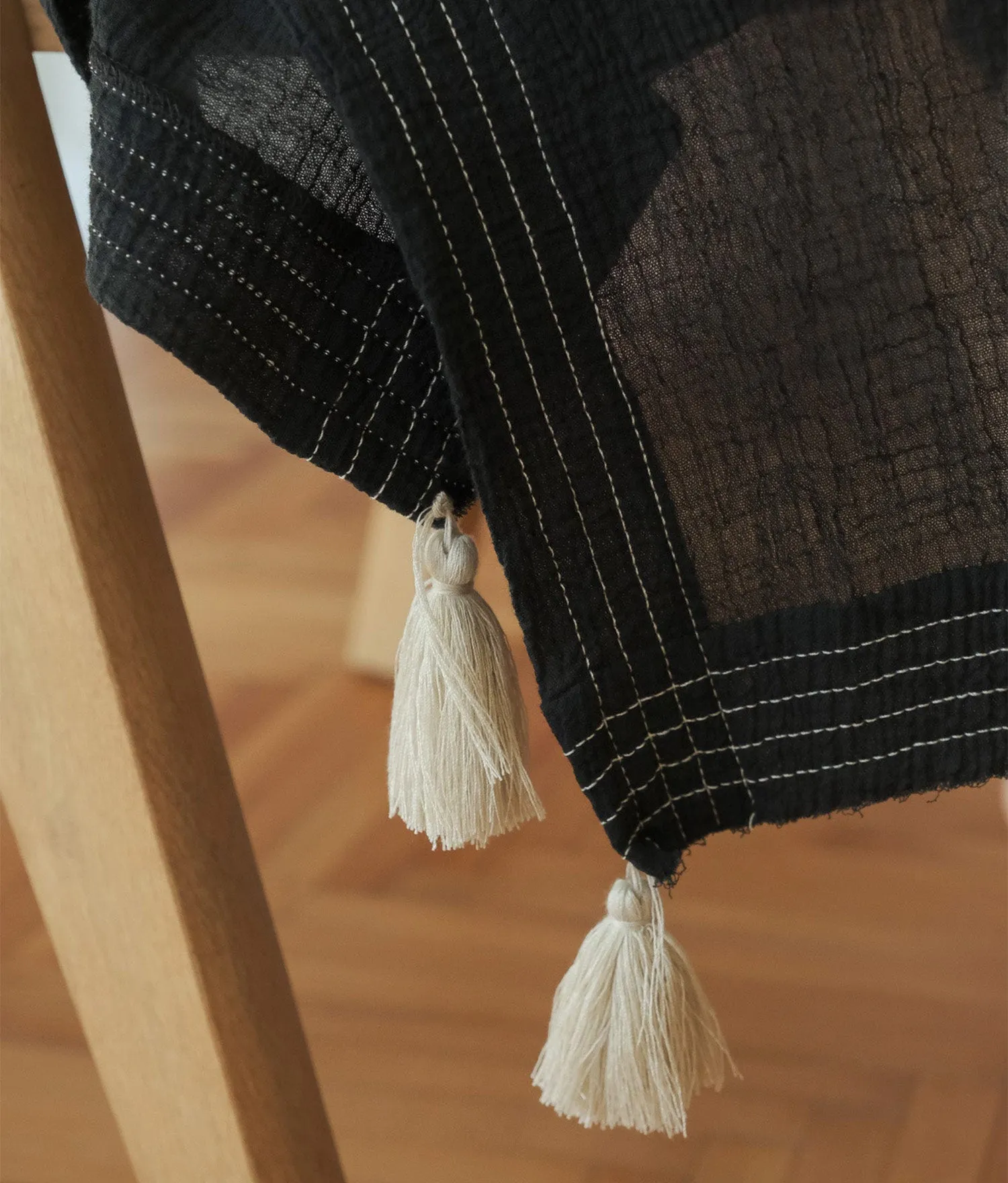 The Handloom Ela Kaftan - Black sold by Andie product image thumbnail 4