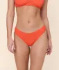 The Classic Bikini Bottom - Eco Ribbed - Vermillion sold by Andie