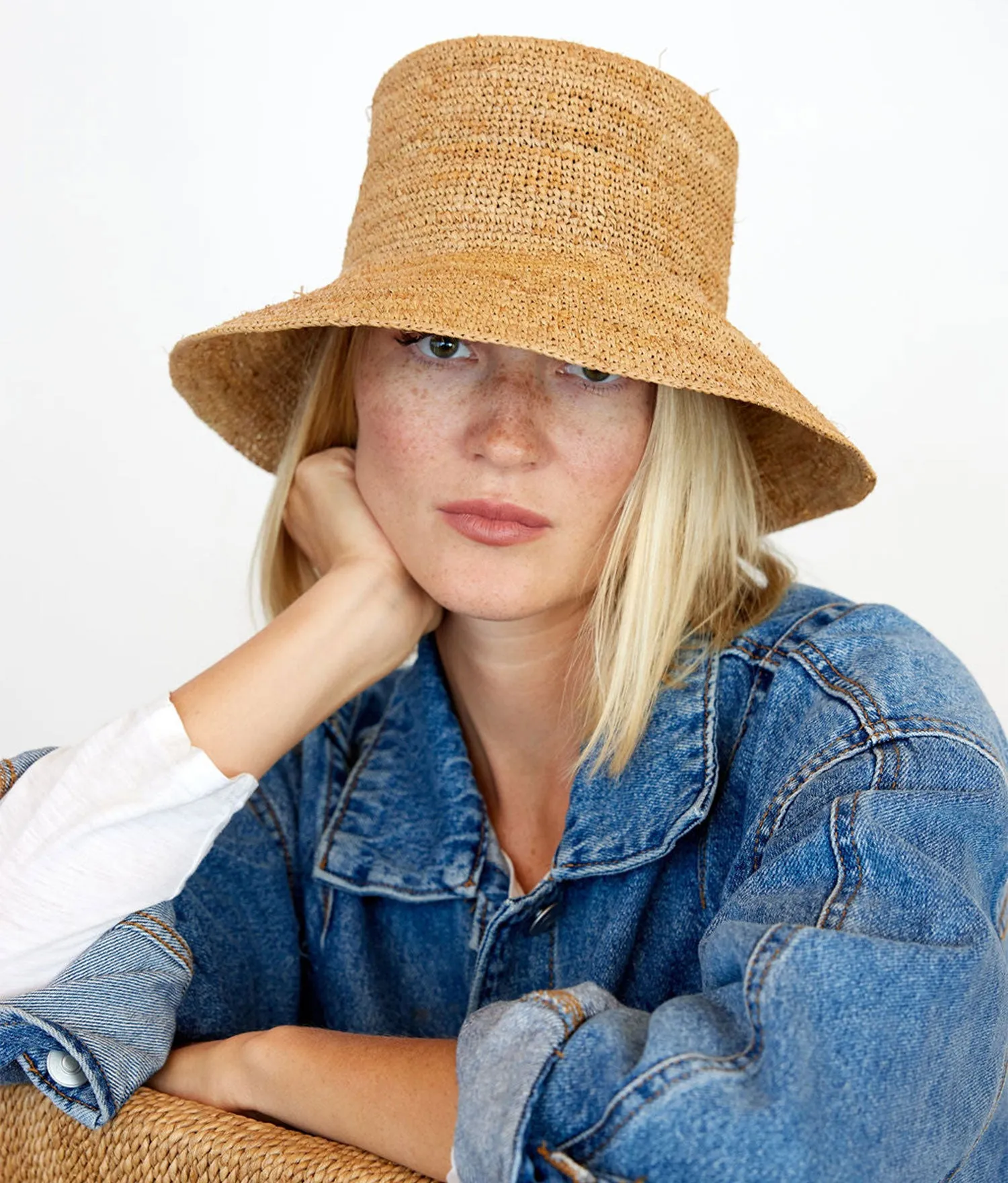 Crochet Bucket Hat - Hat Attack sold by Andie product image thumbnail 2