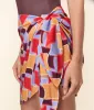 The Flores Sarong - Lightweight Rayon - Mod Geo sold by Andie