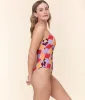 The Amalfi One Piece - Eco Nylon - Mod Geo - Classic sold by Andie