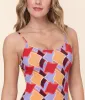 The Amalfi One Piece - Eco Nylon - Mod Geo - Classic sold by Andie
