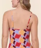 The Amalfi One Piece - Eco Nylon - Mod Geo - Classic sold by Andie