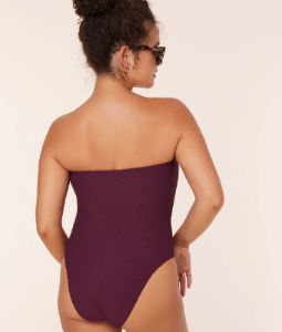 The Kauai One Piece - Feline - Fig - Classic sold by Andie