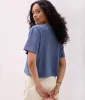 Women's Relaxed Crop Tee - Richer Poorer sold by Andie