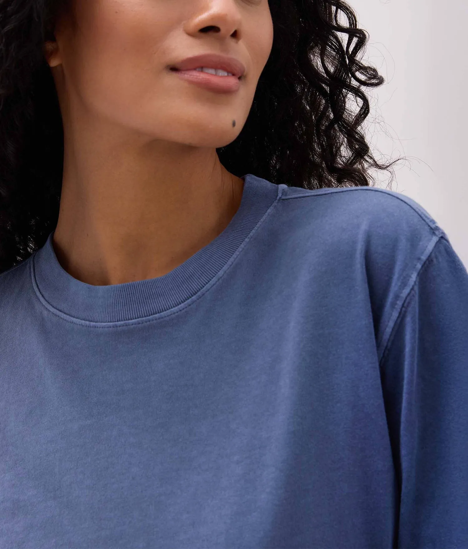 Women's Relaxed Crop Tee | Richer Poorer sold by Andie product image thumbnail 4