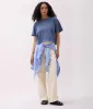 Women's Relaxed Crop Tee - Richer Poorer sold by Andie