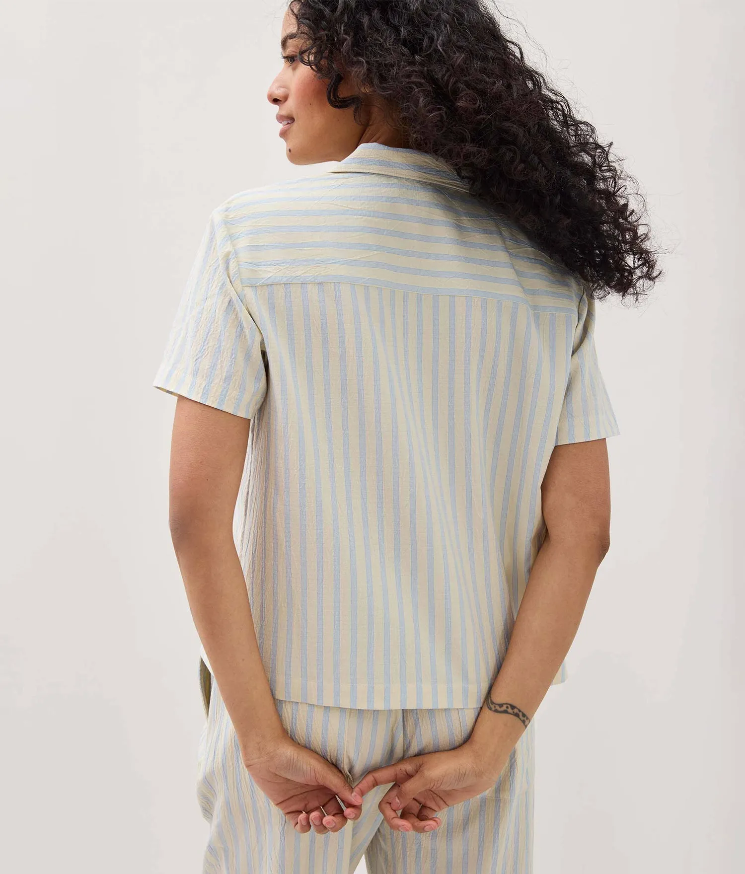 Palermo Short Sleeve Camp Shirt - Richer Poorer sold by Andie product image thumbnail 2