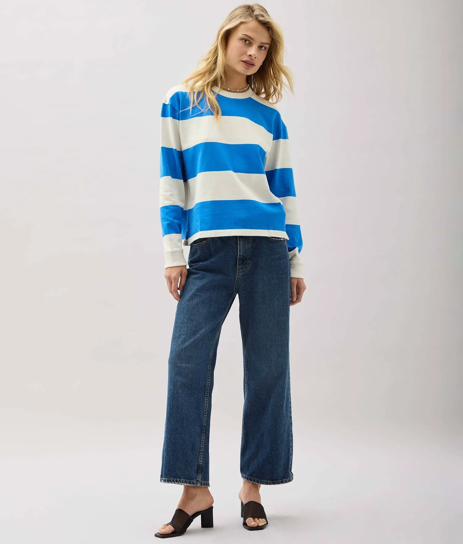 Women's Rugby Pullover | Richer Poorer sold by Andie product image thumbnail 3