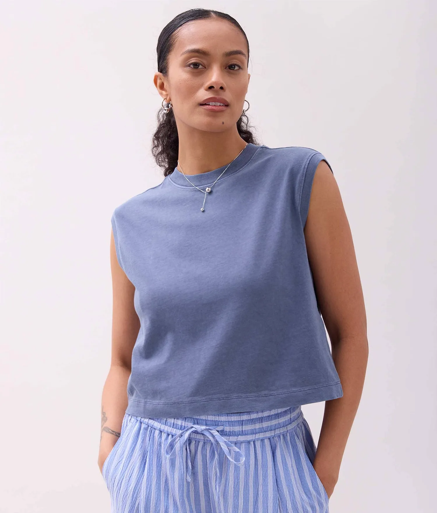 Women's Relaxed Muscle Tee - Richer Poorer sold by Andie product image thumbnail 5