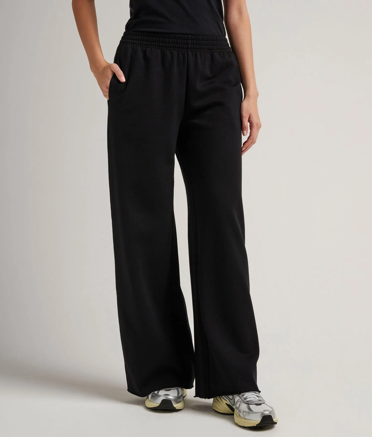 Women's Recycled Fleece Wide Leg Pant | Richer Poorer sold by Andie