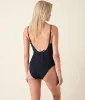The Lucaya One Piece - Smocked - Black - Classic sold by Andie