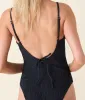 The Lucaya One Piece - Smocked - Black - Classic sold by Andie