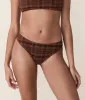 The Classic Bikini Bottom - Plaid - Sierra Plaid sold by Andie