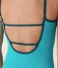 The Bells One Piece - Eco Nylon - Cyan - Classic sold by Andie