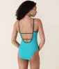 The Bells One Piece - Eco Nylon - Cyan - Classic sold by Andie
