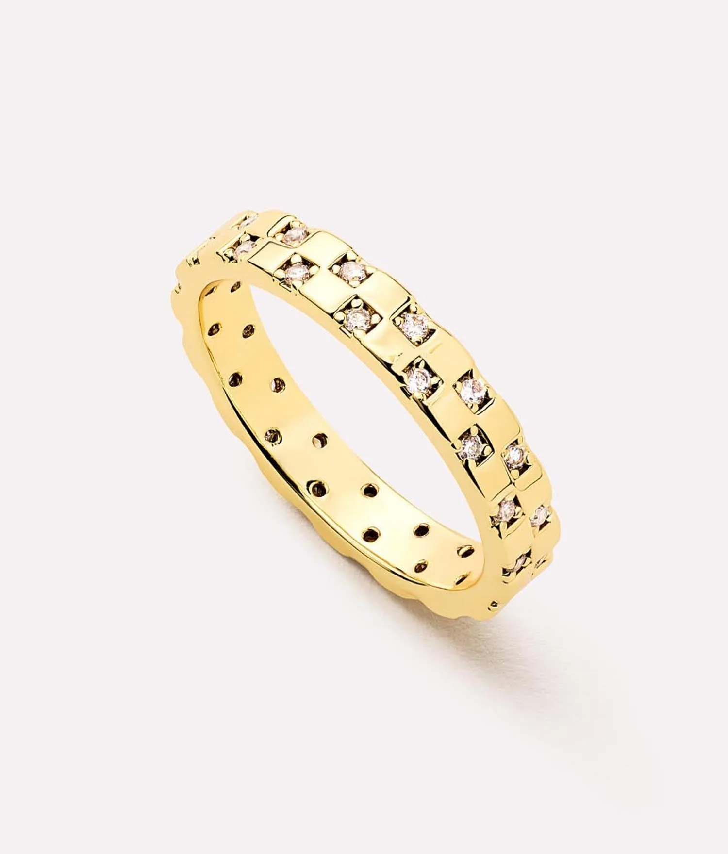 Eden Gold Band Ring sold by Andie